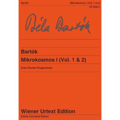 Schott Mikrokosmos: Edité d'après les sources par Michael Kube et Jochen Reutter. Doigté de Béla Bartók. Notes sur l'étude et l'interprétation de Peter Roggenkamp. piano.: Band 1 (Vol. 1 & 2) Schott Mikrokosmos: Edité d'après les sources par Michael Kube et Jochen Reutter. Doigté de Béla Bartók. Notes sur l'étude et l'interprétation de Peter Roggenkamp. piano.: Band 1 (Vol. 1 & 2)