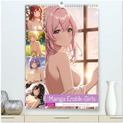 Fotografie, Mb Manga Erotik-Girls Sexy Kurven im Anime-Stil (hochwertiger Premium Wandkalender 2026 DIN A2 hoch), Kunstdruck in Hochglanz: Erotische Manga Mädchen mit nackten Brüsten als sexy Cartoon-Bilder Fotografie, Mb Manga Erotik-Girls Sexy Kurven im Anime-Stil (hochwertiger Premium Wandkalender 2026 DIN A2 hoch), Kunstdruck in Hochglanz: Erotische Manga Mädchen mit nackten Brüsten als sexy Cartoon-Bilder