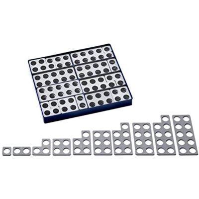 Oxford University Press Box of 80 Numicon Shapes (Grey) Oxford University Press Box of 80 Numicon Shapes (Grey)