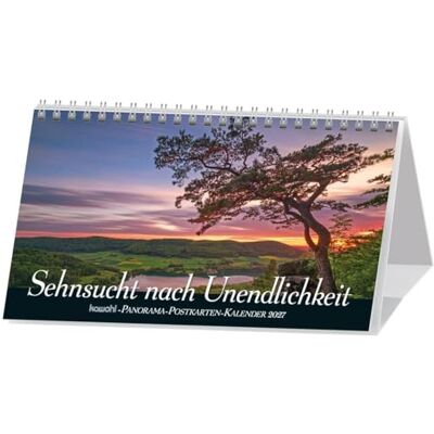 Kawohl Verlag GmbH Sehnsucht nach Unendlichkeit 2027: Panorama-Postkarten-Kalender Kawohl Verlag GmbH Sehnsucht nach Unendlichkeit 2027: Panorama-Postkarten-Kalender