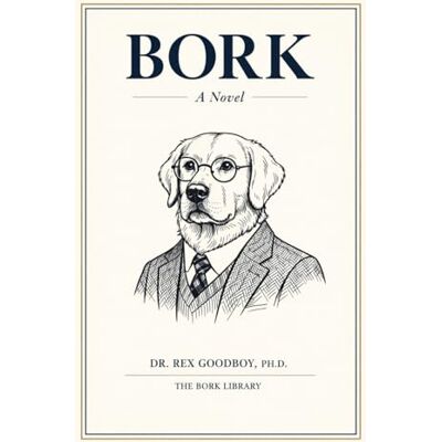 Rex Bork: A Novel for Your Dog, Written in Its Native Language: The Ultimate Funny Gag Gift for Dog Lovers, Pet Owners & Doge Meme Fans — 80,000+ Borks to Rapturous Effect Rex Bork: A Novel for Your Dog, Written in Its Native Language: The Ultimate Funny Gag Gift for Dog Lovers, Pet Owners & Doge Meme Fans — 80,000+ Borks to Rapturous Effect