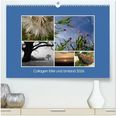 Weber Collagen aus Eifel und Umland 2026 (hochwertiger Premium Wandkalender 2026 DIN A2 quer), Kunstdruck in Hochglanz: Monatskalender, 14 Seiten Weber Collagen aus Eifel und Umland 2026 (hochwertiger Premium Wandkalender 2026 DIN A2 quer), Kunstdruck in Hochglanz: Monatskalender, 14 Seiten