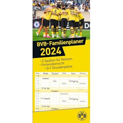 Heye Borussia Dortmund Family Planner 2024 Il calendario per famiglie di calcio: agenda con 5 colonne e stelle del BVB. Un calendario familiare con molto spazio per gli appunti. Heye Borussia Dortmund Family Planner 2024 Il calendario per famiglie di calcio: agenda con 5 colonne e stelle del BVB. Un calendario familiare con molto spazio per gli appunti.