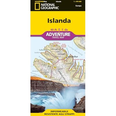 LIBRERIA GEOGRAFICA Islanda. Adventure travel map 1:470.000 LIBRERIA GEOGRAFICA Islanda. Adventure travel map 1:470.000