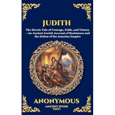 Anonymous Judith: The Heroic Tale of Courage, Faith, and Victory An Ancient Jewish Account of Resistance and the Defeat of the Assyrian Empire (Large Print Deluxe Hardcover Edition For Easy Reading): 184 Anonymous Judith: The Heroic Tale of Courage, Faith, and Victory An Ancient Jewish Account of Resistance and the Defeat of the Assyrian Empire (Large Print Deluxe Hardcover Edition For Easy Reading): 184