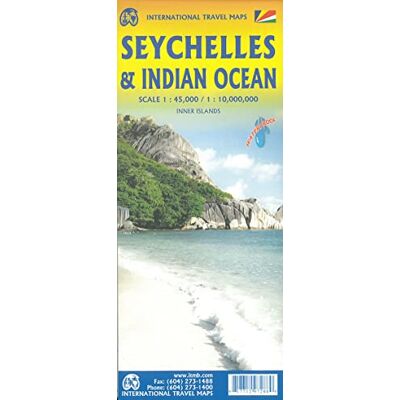 International Travel Maps Seychelles /Indian Oceans 1:45000: ITM Travel Reference Map 1:45000 International Travel Maps Seychelles /Indian Oceans 1:45000: ITM Travel Reference Map 1:45000