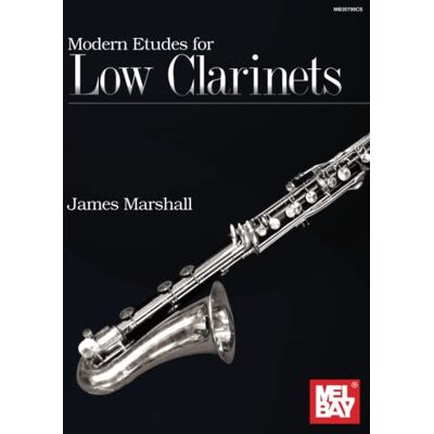 Marshall Modern Etudes for Low Clarinets Marshall Modern Etudes for Low Clarinets