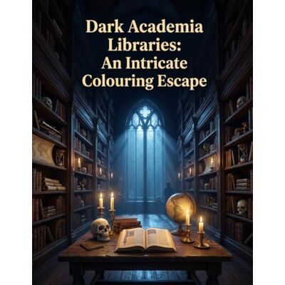 Andersson Dark Academia Libraries:: An Intricate Colouring Escape Andersson Dark Academia Libraries:: An Intricate Colouring Escape