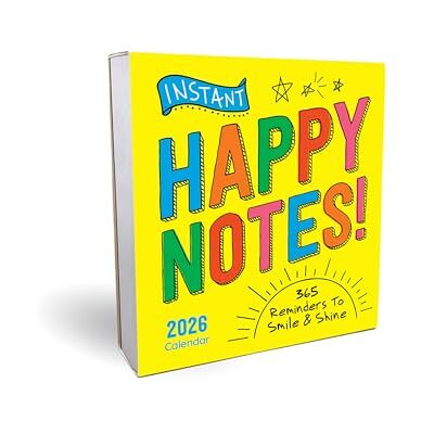 Sourcebooks 2026 Instant Happy Notes Boxed Calendar: 365 Reminders to Smile and Shine! Sourcebooks 2026 Instant Happy Notes Boxed Calendar: 365 Reminders to Smile and Shine!