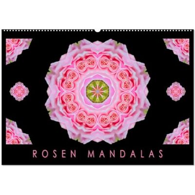 Calvendo ROSEN MANDALAS (Wandkalender 2027 DIN A2 quer), Monatskalender: Diese ROSEN MANDALAS verbinden die ausdrucksstarke Symbolkraft der Rose mit der beruhigenden Symmetrie der bildhaften Mandalas. Calvendo ROSEN MANDALAS (Wandkalender 2027 DIN A2 quer), Monatskalender: Diese ROSEN MANDALAS verbinden die ausdrucksstarke Symbolkraft der Rose mit der beruhigenden Symmetrie der bildhaften Mandalas.