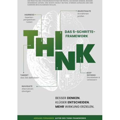 Fernandes THINK – Nutzen Sie KI nicht nur zum Arbeiten. Nutzen Sie sie, um besser zu denken.: Der THINK-Rahmen verwandelt ChatGPT von einem Antwortgenerator in Ihren intelligentesten Denkpartner. Fernandes THINK – Nutzen Sie KI nicht nur zum Arbeiten. Nutzen Sie sie, um besser zu denken.: Der THINK-Rahmen verwandelt ChatGPT von einem Antwortgenerator in Ihren intelligentesten Denkpartner.