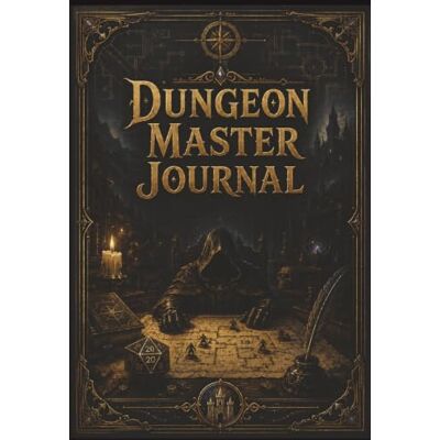 Parker DUNGEON MASTER JOURNAL: Note Lines and Graphs 7x10 100 Pages Parker DUNGEON MASTER JOURNAL: Note Lines and Graphs 7x10 100 Pages