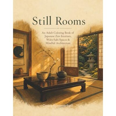 Daisy Tech Still Rooms: An Adult Coloring Book of Japanese Zen Interiors, Wabi-Sabi Spaces & Mindful Architecture Daisy Tech Still Rooms: An Adult Coloring Book of Japanese Zen Interiors, Wabi-Sabi Spaces & Mindful Architecture