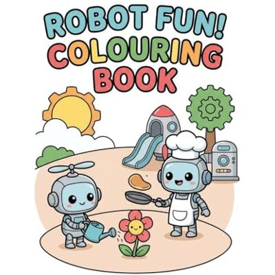 Andersson Robot Fun!: Colouring Book Andersson Robot Fun!: Colouring Book