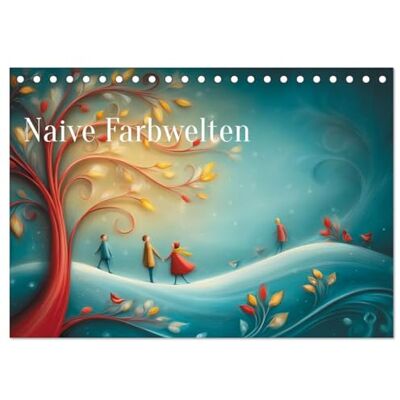 Seltmann, Anne Naive Farbwelten (Tischkalender 2026 DIN A5 quer), Monatskalender: Herbstimpressionen Seltmann, Anne Naive Farbwelten (Tischkalender 2026 DIN A5 quer), Monatskalender: Herbstimpressionen