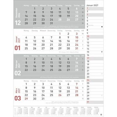 Heye 4-Monats-Planer, rot 2027: Praktischer Wandplaner mit Datumsschieber. Büro-Kalender mit Notizspalte und Jahresübersicht. Wandkalender 2027 im Hochformat. 30 x 39 cm. Heye 4-Monats-Planer, rot 2027: Praktischer Wandplaner mit Datumsschieber. Büro-Kalender mit Notizspalte und Jahresübersicht. Wandkalender 2027 im Hochformat. 30 x 39 cm.