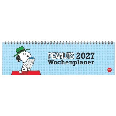 Heye Peanuts Wochenquerplaner 2027: Kultiger Tischkalender für den Arbeitsplatz. Spiral-Kalender mit Snoopy, Charlie Brown und Co. Wochenplaner 2027 quer. Heye Peanuts Wochenquerplaner 2027: Kultiger Tischkalender für den Arbeitsplatz. Spiral-Kalender mit Snoopy, Charlie Brown und Co. Wochenplaner 2027 quer.