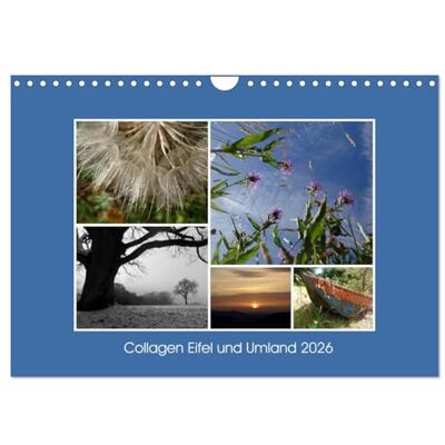 Weber Collagen aus Eifel und Umland 2026 (Wandkalender 2026 DIN A4 quer), Monatskalender: Monatskalender, 14 Seiten Weber Collagen aus Eifel und Umland 2026 (Wandkalender 2026 DIN A4 quer), Monatskalender: Monatskalender, 14 Seiten