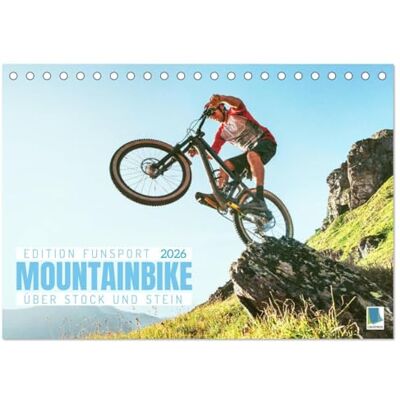 CALVENDO Mountain bike – su piano e pietra: Edition Funsport (calendario da tavolo 2026 DIN A5 quer), calendario mensile: mountain bike: esperienza naturale pura su due ruote ( Sport) CALVENDO Mountain bike – su piano e pietra: Edition Funsport (calendario da tavolo 2026 DIN A5 quer), calendario mensile: mountain bike: esperienza naturale pura su due ruote ( Sport)
