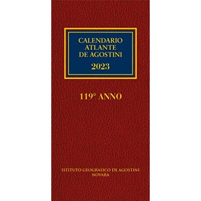 De Agostini Calendario atlante 2023 De Agostini Calendario atlante 2023