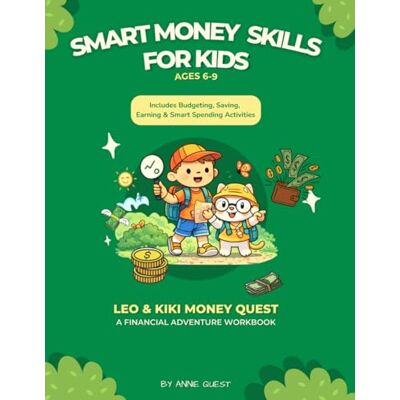 Garmin Smart Money Skills For Kids: Leo & Kiki Money Quest, A Financial Adventure Workbook Garmin Smart Money Skills For Kids: Leo & Kiki Money Quest, A Financial Adventure Workbook