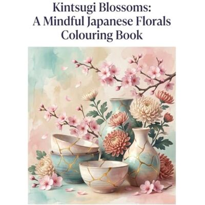 Andersson Kintsugi Blossoms: A Mindful Japanese Florals Colouring Book Andersson Kintsugi Blossoms: A Mindful Japanese Florals Colouring Book