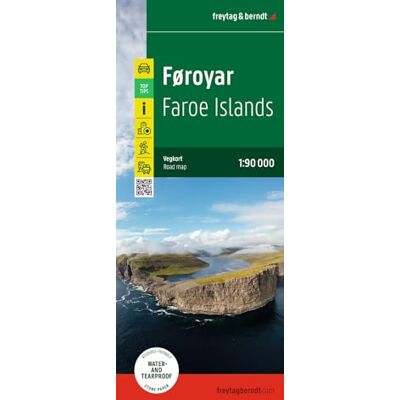 COLLECTIF FAROE ISLANDS: Straßen- und Freizeitkarte, mit Infos, Top Tips, wasserfest und reißfest: AK 6302 COLLECTIF FAROE ISLANDS: Straßen- und Freizeitkarte, mit Infos, Top Tips, wasserfest und reißfest: AK 6302