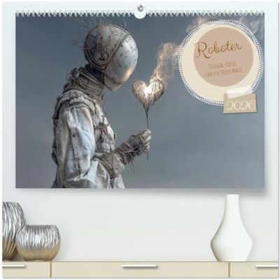 Seltmann, Anne Roboter Technik, Poesie und ein Hauch Magie (hochwertiger Premium Wandkalender 2026 DIN A2 quer), Kunstdruck in Hochglanz: KI-Bilder kleiner ... Abenteuer und Fantasie liebevoll verbinden Seltmann, Anne Roboter Technik, Poesie und ein Hauch Magie (hochwertiger Premium Wandkalender 2026 DIN A2 quer), Kunstdruck in Hochglanz: KI-Bilder kleiner ... Abenteuer und Fantasie liebevoll verbinden
