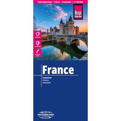 Reise Know-How Rump GmbH Reise Know-How Landkarte Frankreich France (1:1.000.000): reiß- und wasserfest (world mapping project) Reise Know-How Rump GmbH Reise Know-How Landkarte Frankreich France (1:1.000.000): reiß- und wasserfest (world mapping project)
