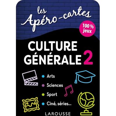 Larousse Apéro-cartes Culture générale 2 Larousse Apéro-cartes Culture générale 2