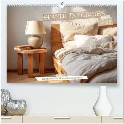 Fotografie, Mb Scandi Interiors Skandinavisches Wohnglück für Zuhause (hochwertiger Premium Wandkalender 2026 DIN A2 quer), Kunstdruck in Hochglanz: Hygge fürs ... Ruhe und stilvolle Deko-Inspiration. Fotografie, Mb Scandi Interiors Skandinavisches Wohnglück für Zuhause (hochwertiger Premium Wandkalender 2026 DIN A2 quer), Kunstdruck in Hochglanz: Hygge fürs ... Ruhe und stilvolle Deko-Inspiration.