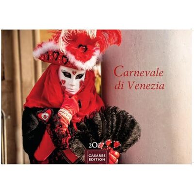 CASARES EDITION Venedig Karneval Kalender 2027 Wandkalender Fotokalender Italien 50x35 cm -. mit Karneval-Fotos, fantasievollen Masken und Kostümen CASARES EDITION Venedig Karneval Kalender 2027 Wandkalender Fotokalender Italien 50x35 cm -. mit Karneval-Fotos, fantasievollen Masken und Kostümen