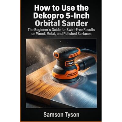 Samson How to use the Dekopro 5-inch Orbital Sander: The Beginner's Guide for Swirl-Free Results on Wood, Metal, and Polished Surfaces Samson How to use the Dekopro 5-inch Orbital Sander: The Beginner's Guide for Swirl-Free Results on Wood, Metal, and Polished Surfaces