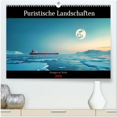 Irmer, Torsten Puristische Landschaften (hochwertiger Premium Wandkalender 2026 DIN A2 quer), Kunstdruck in Hochglanz: Elegante Bildwelten für anspruchsvolle ... von Klarheit, Ruhe und zeitloser Schönheit. Irmer, Torsten Puristische Landschaften (hochwertiger Premium Wandkalender 2026 DIN A2 quer), Kunstdruck in Hochglanz: Elegante Bildwelten für anspruchsvolle ... von Klarheit, Ruhe und zeitloser Schönheit.