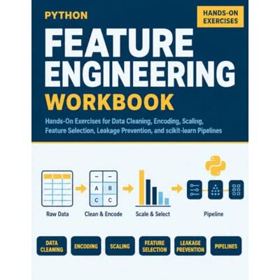 Avery Python Feature Engineering Workbook: Hands-On Exercises for Data Cleaning, Encoding, Scaling, Feature Selection, Leakage Prevention, and scikit-learn Pipelines Avery Python Feature Engineering Workbook: Hands-On Exercises for Data Cleaning, Encoding, Scaling, Feature Selection, Leakage Prevention, and scikit-learn Pipelines