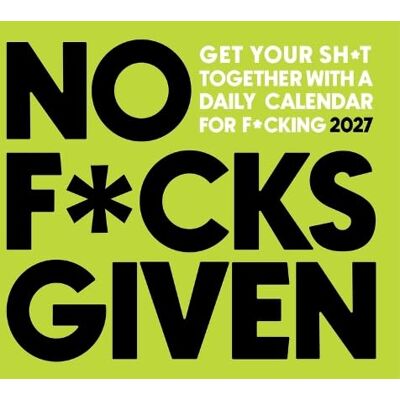 Willow Creek Press No F*Cks Given 2027 Box Willow Creek Press No F*Cks Given 2027 Box