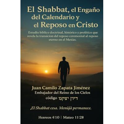 Zapata jimenez, Juan camilo El Shabbat, el Engaño del Calendario y el Reposo en Cristo: Estudio bíblico doctrinal, histórico y profético que revela la transición del reposo ceremonial al eterno en el Mesías. Zapata jimenez, Juan camilo El Shabbat, el Engaño del Calendario y el Reposo en Cristo: Estudio bíblico doctrinal, histórico y profético que revela la transición del reposo ceremonial al eterno en el Mesías.