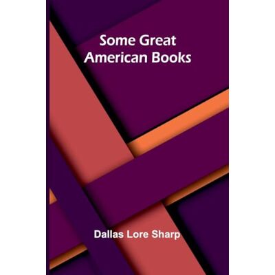 Sharp Some great American books Sharp Some great American books