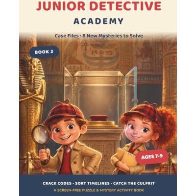 Creative Junior Detective Academy: Museum, Bakery & Bus Mysteries: A Screen-Free Puzzle & Mystery Activity Book for Kids Ages 7-9 (Book 2) Creative Junior Detective Academy: Museum, Bakery & Bus Mysteries: A Screen-Free Puzzle & Mystery Activity Book for Kids Ages 7-9 (Book 2)
