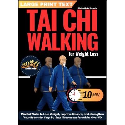 Bosch Tai Chi Walking for Weight Loss: 10-Minute Mindful Walks to Lose Weight, Improve Balance, and Strengthen Your Body with Step-by-Step Illustrations for Adults Over 50 Bosch Tai Chi Walking for Weight Loss: 10-Minute Mindful Walks to Lose Weight, Improve Balance, and Strengthen Your Body with Step-by-Step Illustrations for Adults Over 50