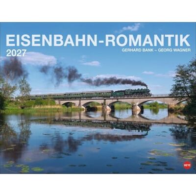 Heye Eisenbahn-Romantik Posterkalender 2027: Besonderer Wandkalender mit 12 traumhaften Fotos von seltenen Zügen und romantischen Landschaften. Foto-Kalender 2027. 44 x 34 cm. Heye Eisenbahn-Romantik Posterkalender 2027: Besonderer Wandkalender mit 12 traumhaften Fotos von seltenen Zügen und romantischen Landschaften. Foto-Kalender 2027. 44 x 34 cm.