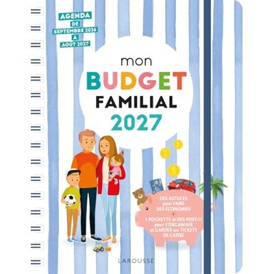 Larousse Mon agenda budget familial: De septembre 2026 à août 2027 Larousse Mon agenda budget familial: De septembre 2026 à août 2027