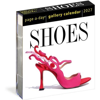 Calendars, Workman Shoes Page-A-Day® Gallery Calendar 2027: Indulge the Shoe Lover's Obsession Every Day Calendars, Workman Shoes Page-A-Day® Gallery Calendar 2027: Indulge the Shoe Lover's Obsession Every Day