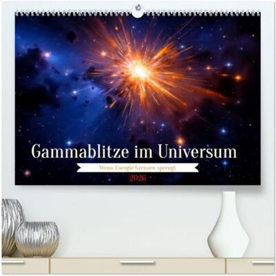 Irmer, Torsten Gammablitze im Universum (hochwertiger Premium Wandkalender 2026 DIN A2 quer), Kunstdruck in Hochglanz: Wenn Sterne kollabieren, entfesselt das Universum seine größte Energie. Irmer, Torsten Gammablitze im Universum (hochwertiger Premium Wandkalender 2026 DIN A2 quer), Kunstdruck in Hochglanz: Wenn Sterne kollabieren, entfesselt das Universum seine größte Energie.
