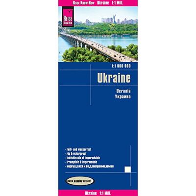 Reise Know-How Verlag Reise Know-How Landkarte Ukraine (1:1.000.000): reiß- und wasserfest (world mapping project) Reise Know-How Verlag Reise Know-How Landkarte Ukraine (1:1.000.000): reiß- und wasserfest (world mapping project)