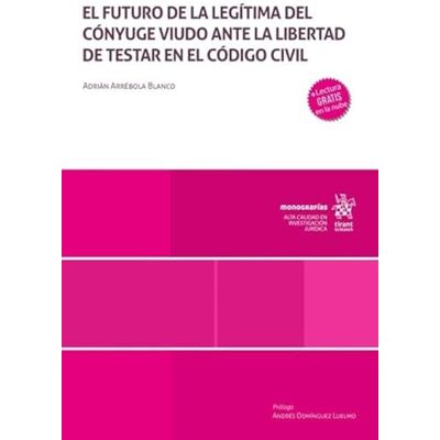 Blanco El futuro de la legítima del cónyuge viudo ante la libertada de testar en el código civil Blanco El futuro de la legítima del cónyuge viudo ante la libertada de testar en el código civil