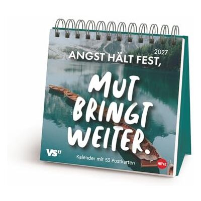 Heye Visual Statements Premium-Postkartenkalender 2027: Woche für Woche motivierende Weisheiten und kluge Zitate zum Sammeln und Verschicken. Wochenkalender in modernem Typo Art-Design Heye Visual Statements Premium-Postkartenkalender 2027: Woche für Woche motivierende Weisheiten und kluge Zitate zum Sammeln und Verschicken. Wochenkalender in modernem Typo Art-Design