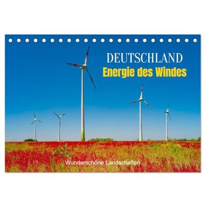 Senkov, Oleg Deutschland, Energie des Windes: wunderschöne Landschaften (Tischkalender 2026 DIN A5 quer), Monatskalender: Natur und Technik im Einklang Senkov, Oleg Deutschland, Energie des Windes: wunderschöne Landschaften (Tischkalender 2026 DIN A5 quer), Monatskalender: Natur und Technik im Einklang