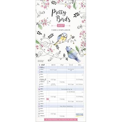 Korsch Verlag Familienplaner Pretty Birds 2027: Familientimer 4 große Spalten mit viel Platz. Hochwertiger Familienkalender für Vogelliebhaber und Vorschau bis März 2027. 19 x 46 cm. Korsch Verlag Familienplaner Pretty Birds 2027: Familientimer 4 große Spalten mit viel Platz. Hochwertiger Familienkalender für Vogelliebhaber und Vorschau bis März 2027. 19 x 46 cm.