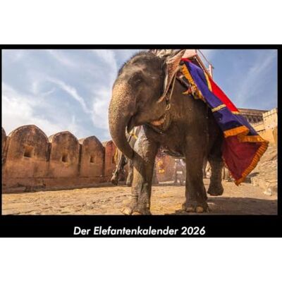 Becker Der Elefantenkalender 2026 Fotokalender DIN A3: Monatskalender mit Bild-Motiven von Haustieren, Bauernhof, wilden Tieren und Raubtieren Becker Der Elefantenkalender 2026 Fotokalender DIN A3: Monatskalender mit Bild-Motiven von Haustieren, Bauernhof, wilden Tieren und Raubtieren